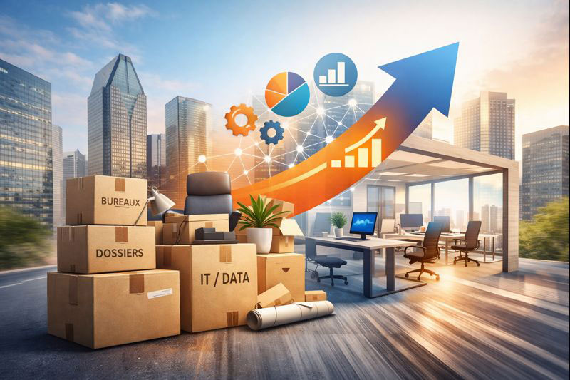 Déménagement d’entreprise : pourquoi 2026 marque un tournant dans la manière de changer de bureaux