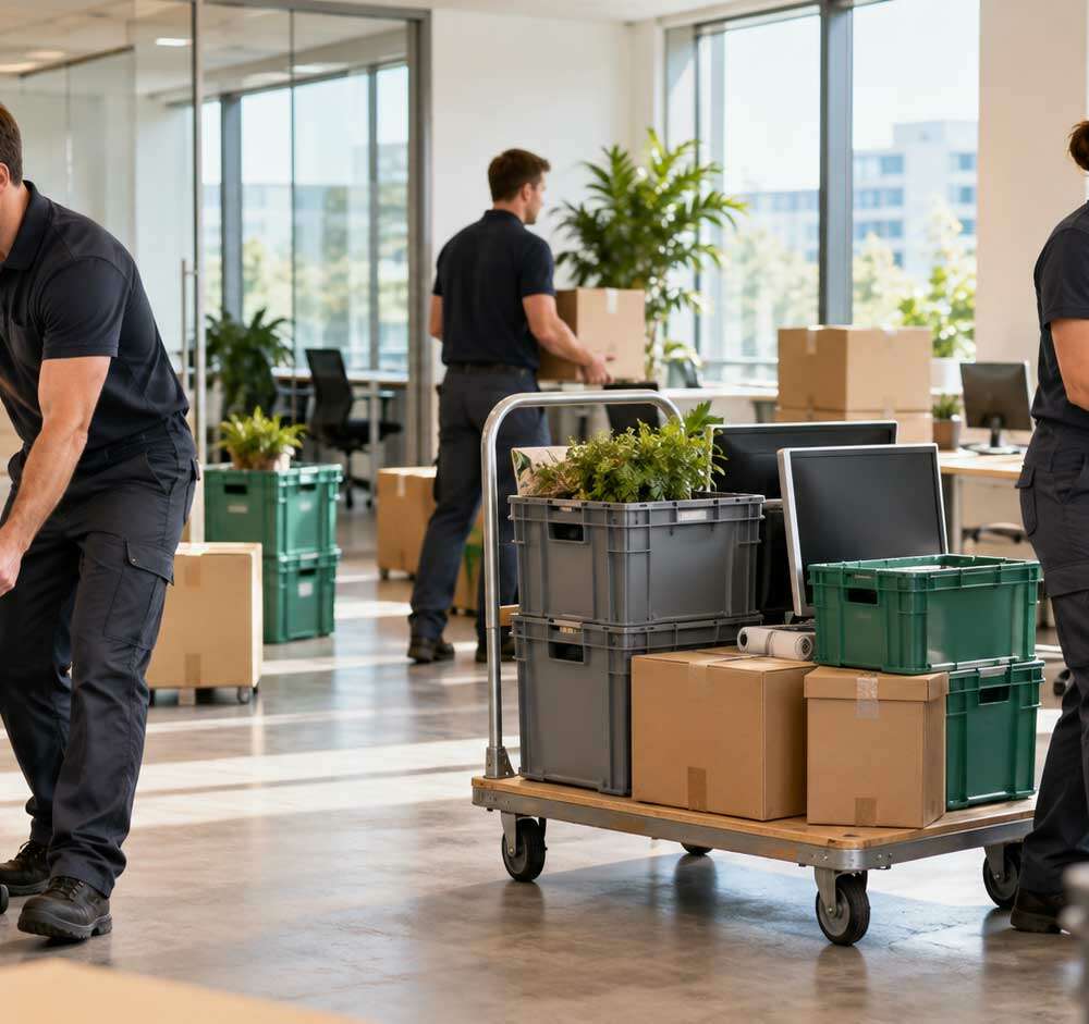 Déménagement d’entreprise durable : que faire du mobilier professionnel ?
