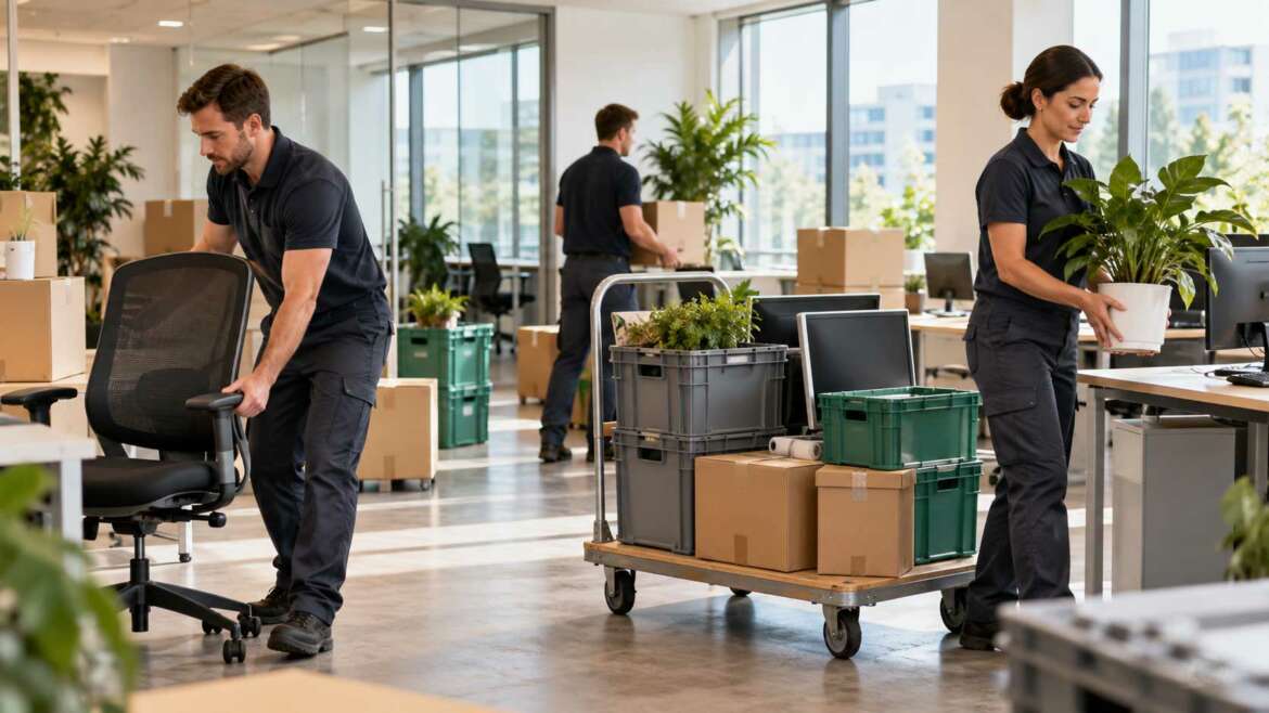 Déménagement d’entreprise durable : que faire du mobilier professionnel ?